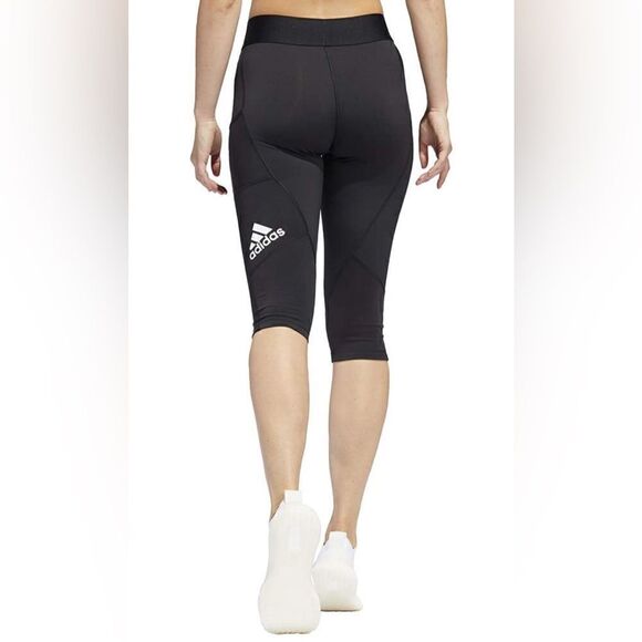 adidas Women's Alphaskin Sport Capri Tight - Picture 5 of 8